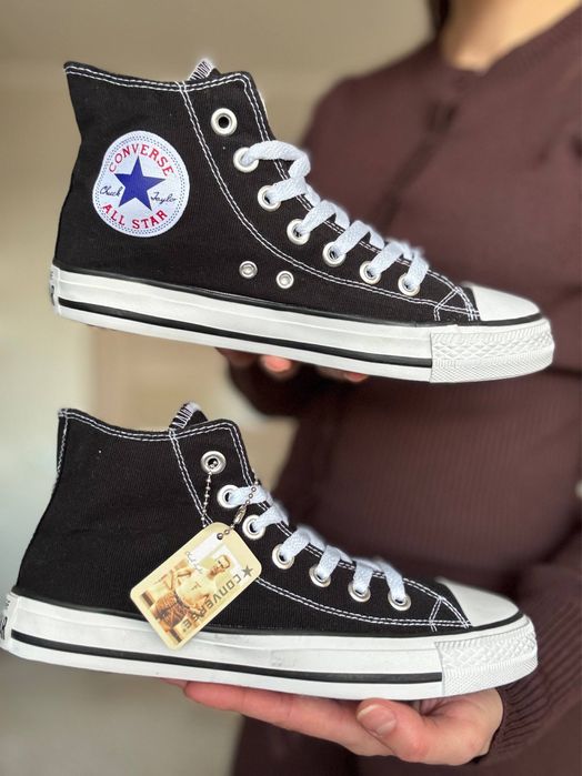Чоловічі кеди конверси ол стар класичні високі  converse