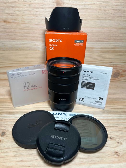 Sony SELP18105G 18-105mm PZ F4 E-Mount