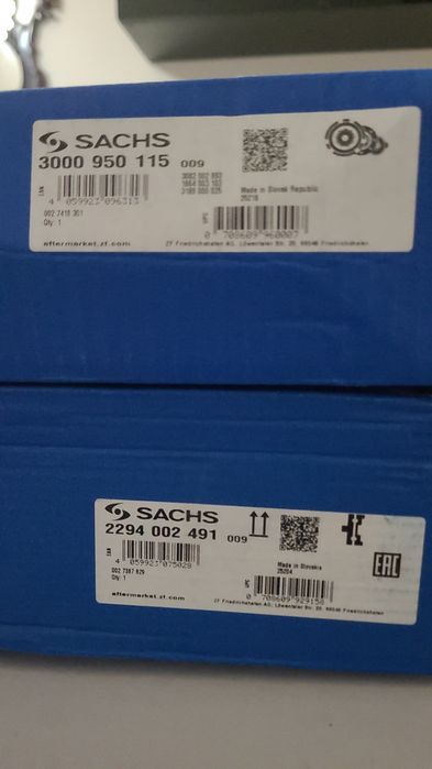 Embreagem e volante de motor sachs