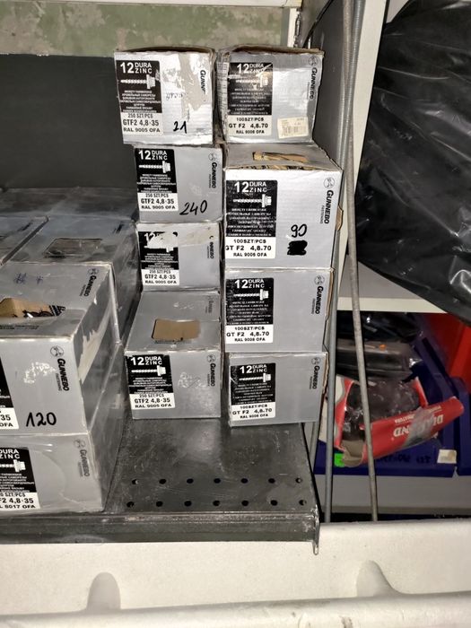 Wkręty farmerskie GTF2 4,8x35 różne kolory