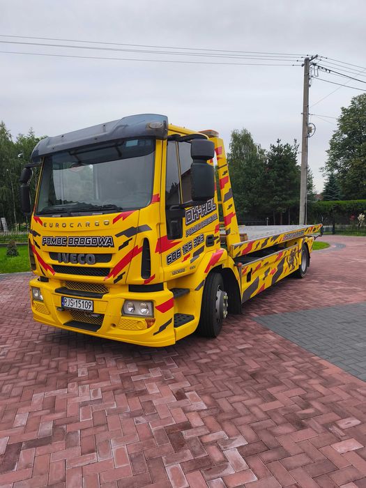 Laweta - samochód specjalny pomoc drogowa IVECO EUROCARGO 120E22