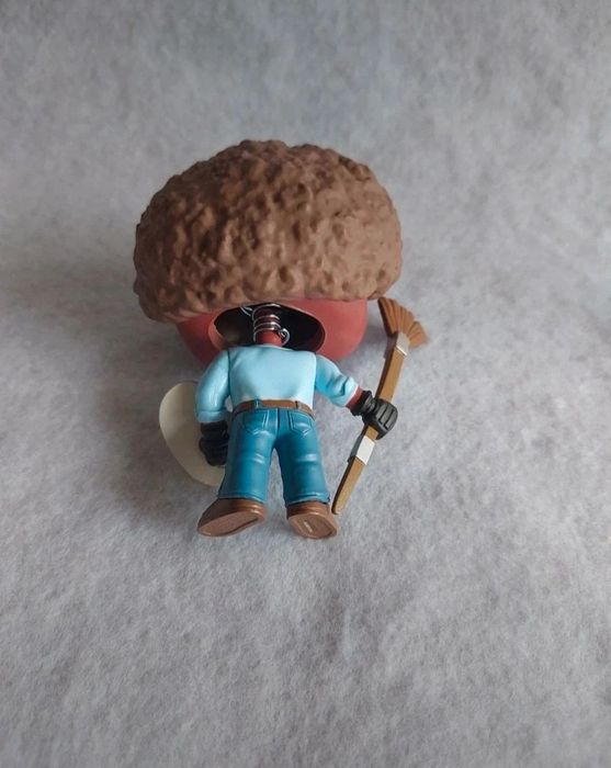 Funko pop Deadpool as Bob Ross