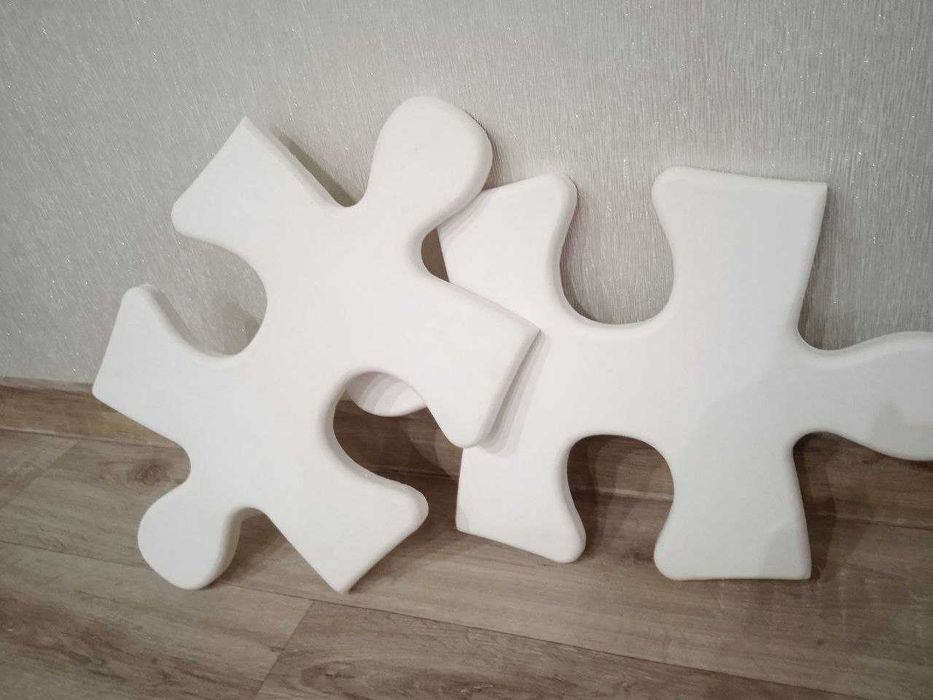 гипсовые 3D панели для стен "пазл" 30*50см