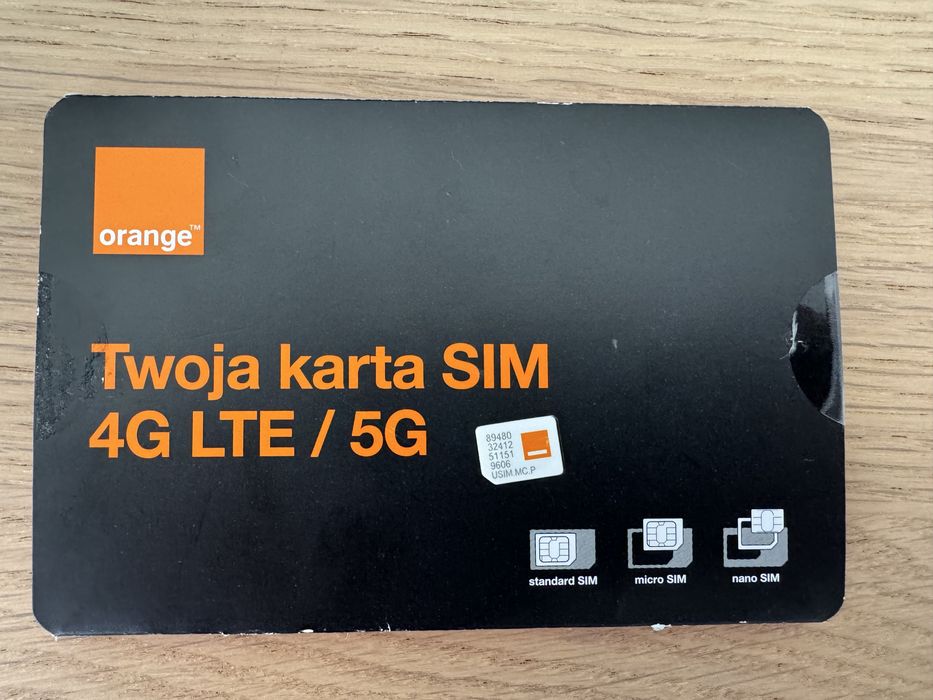 Internet mobilny Orange 5G 800GB do marca 2027