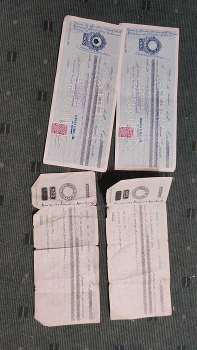 Lote 144 Letras Comerciais Antigas