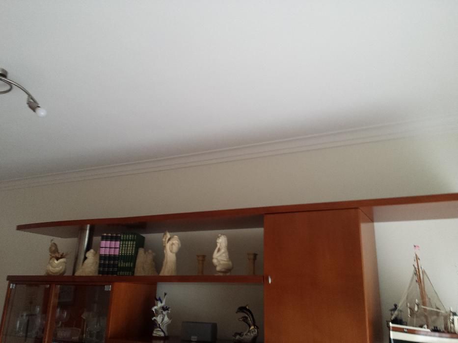 Prateleiras de Móvel Sala de Madeira Maciça de cor Cerejeira