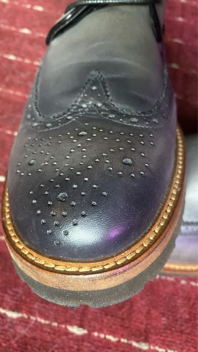 шкіряні черевики Dino Draghi 12059, розмір 45, устілка 30см