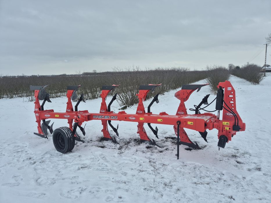 Pług 5 skibowy Obrotowy Kuhn Master 120!! 4+1 Bardzo Ładny!! Overum