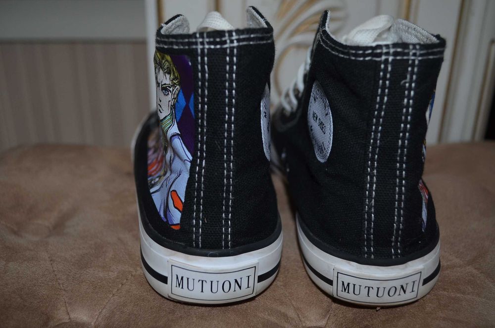 Кеди з героями серіалу Неймовірні пригоди ДжоДжо устілка 24,5