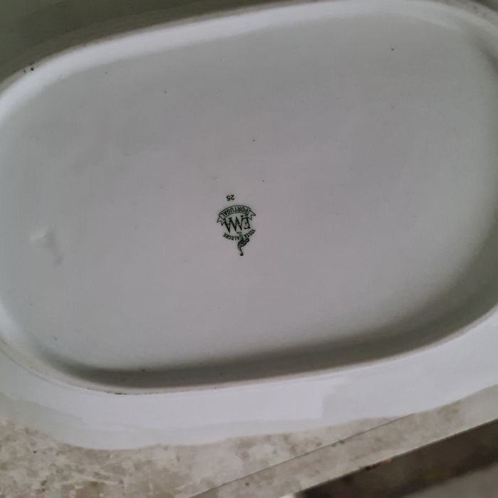 Conjunto de  travessas e prato vista alegre EMA