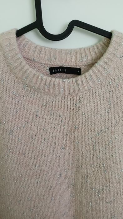 Sweter mohito pudrowy roz