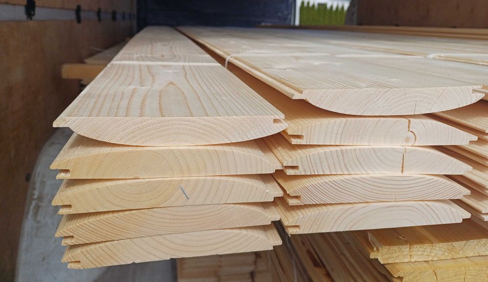 Boazeria półbal podbitka deska elewacyjna tarasowa podłogowa szalówka