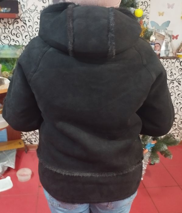 Дубленка з шубою двухстороння