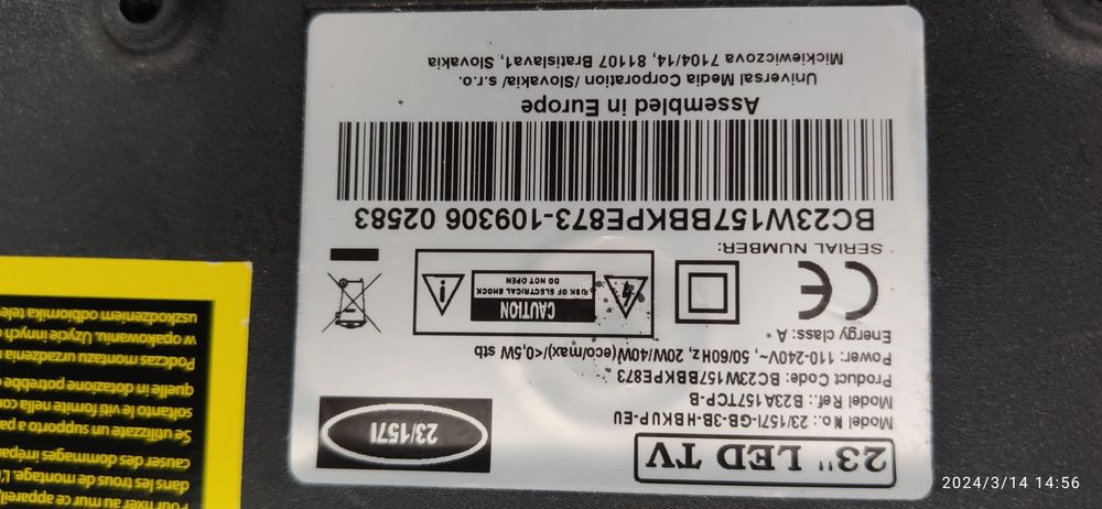 TV blaupunkt (sem imagem)