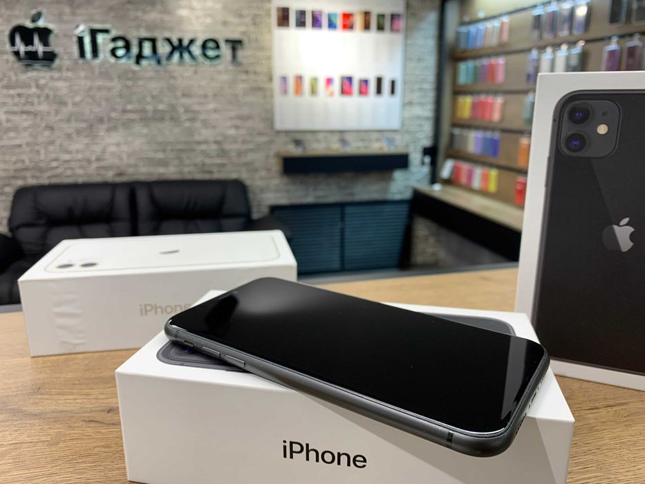 iPhone 11 128GB (Black) Neverlock. Кредит. Гарантія.