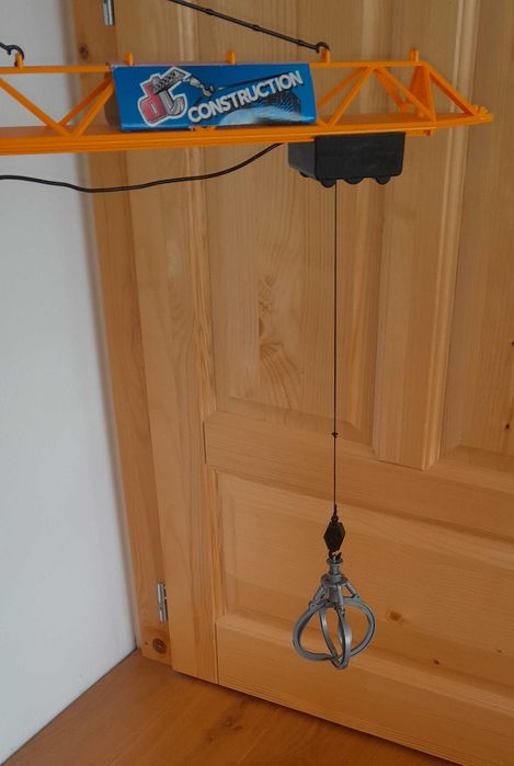 Zdalnie sterowany żuraw budowlany dźwig 120 cm