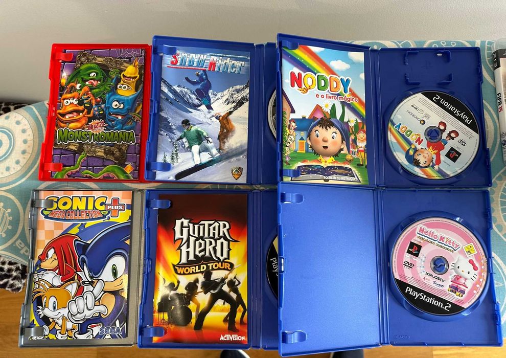 Lote de  jogos PS2 e PS3