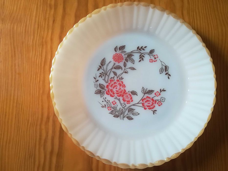 Serviço Mesa (60pçs) Vintage Pirex: Pratos, Chávenas Chá Termocrisa