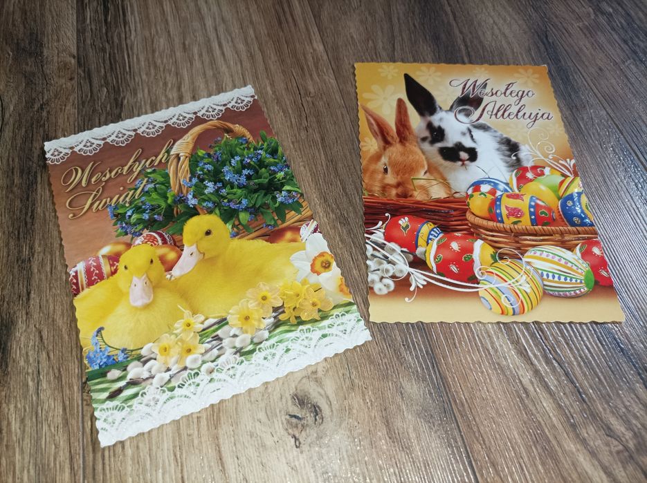 Kartki pocztówki świąteczne Wielkanoc