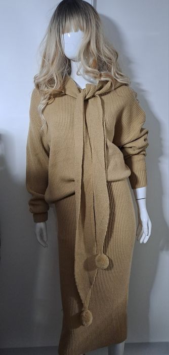 Komplet dzianinowy damski