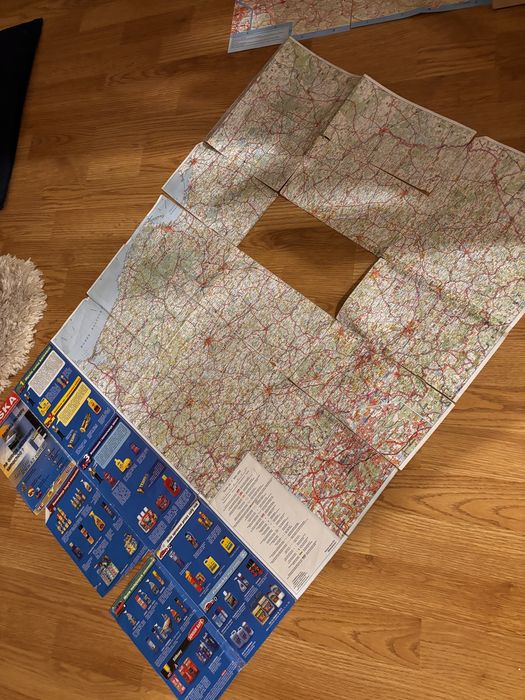 Stare mapy miast i Polski