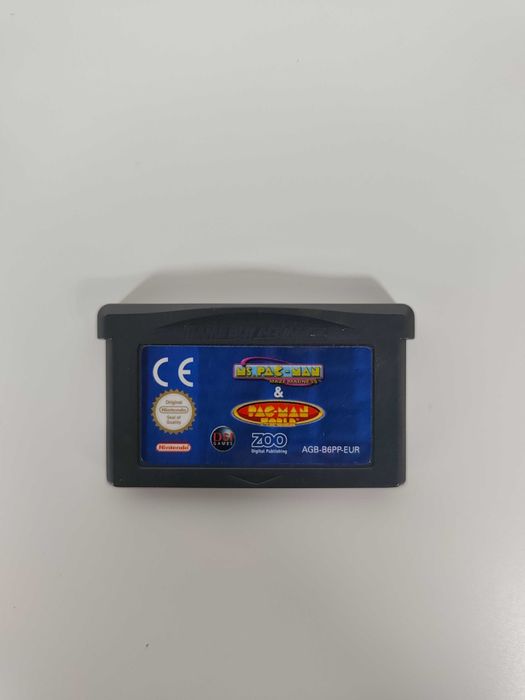 Ms. Pac-Man Maze Madness + Pac-Man World GBA