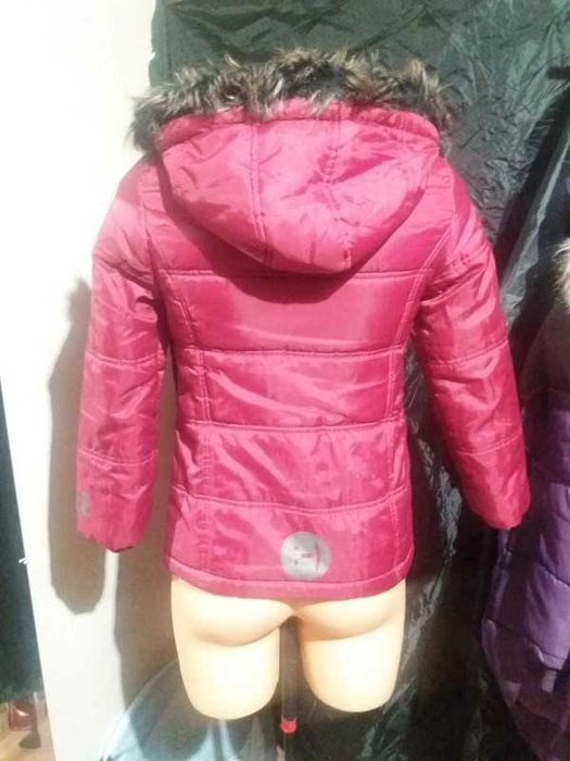 Kurtka/płaszczyk burgundowy jesień zima (283)