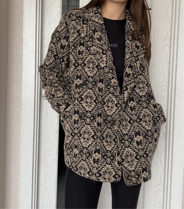 Пальто Mango (oversize)