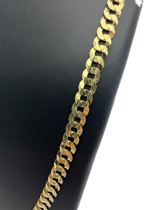 Masywny Złoty Łańcuch Pancerka 34,45g P585 14K 60CM Pełny 0.8CM