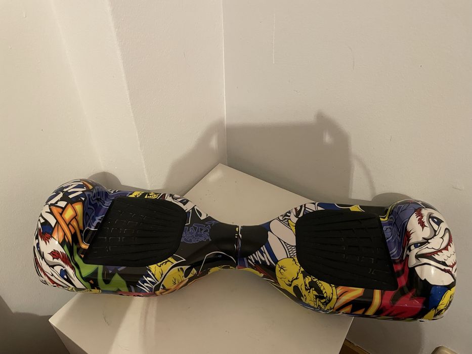 Hoverboard Elétrico 6.5" Graffiti Clown (Pouco Uso) + Carregador Original