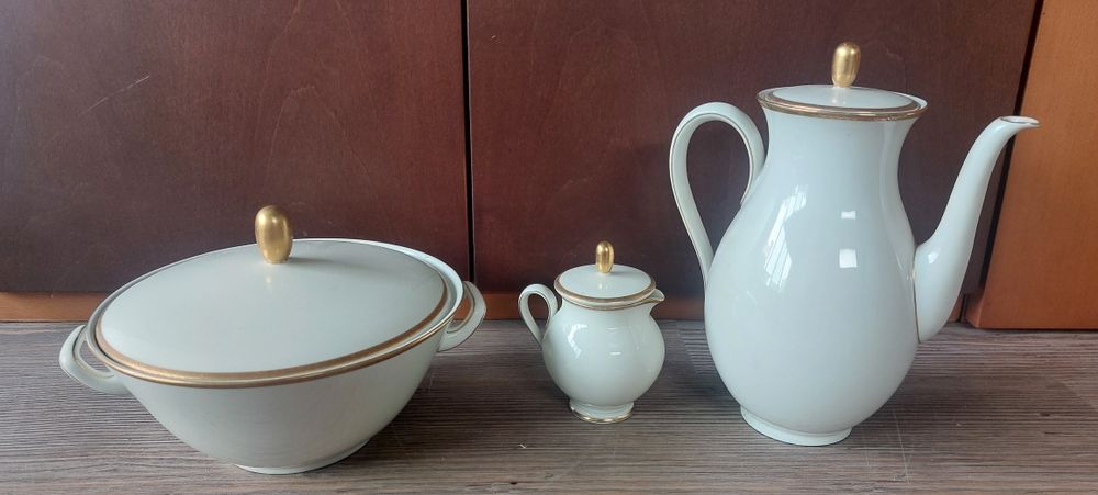 3 peças de cerâmica da Alemanha