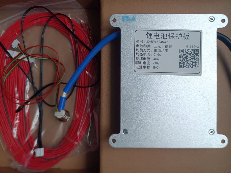 Смарт БМС JIKONG 4-24s 40A-200A SMART BMS JK-BD4A24S10P JK-BD4A24S4P