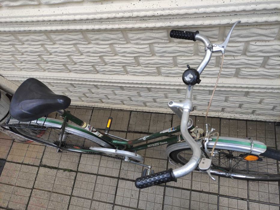 Stary rower klasyk Express Tisuna 26" PRL damka miejski