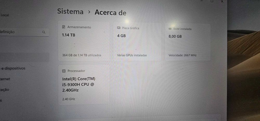 Portátil gaming, asus F571G, roda todos os jogos populares.