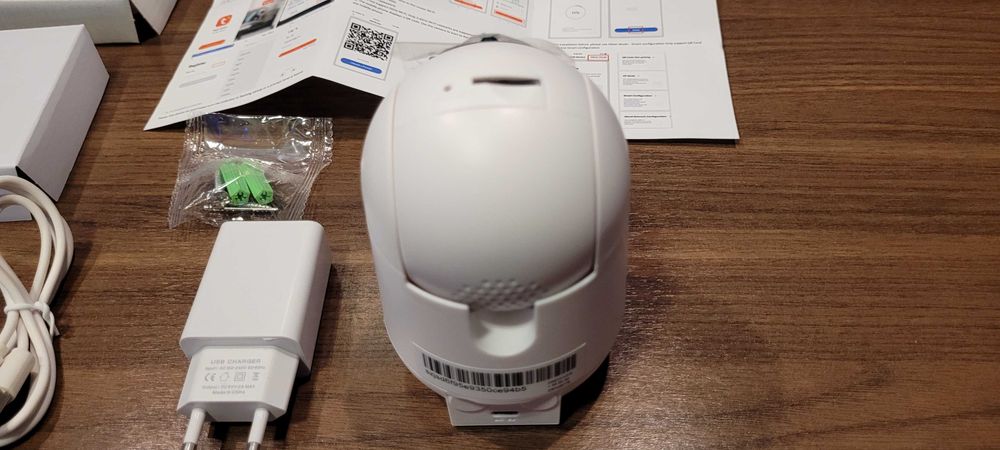 Kamera, niania Tuya Smart Home WiFi monitoring, śledzenie.