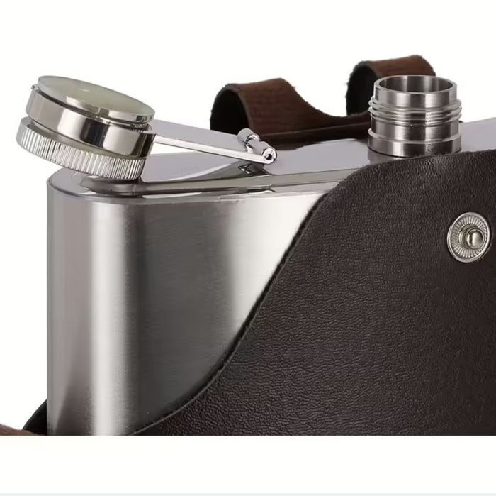 Фляга з нержавіючої сталі