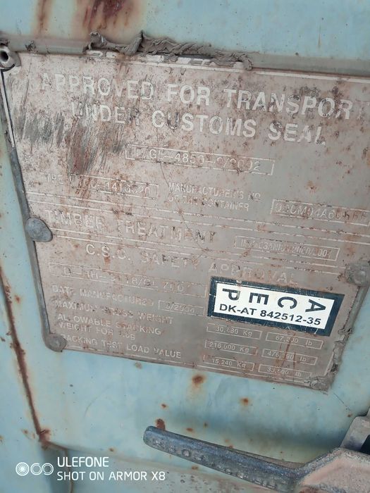 Kontener ze zdjęć 20 DC używany  Eco Containers