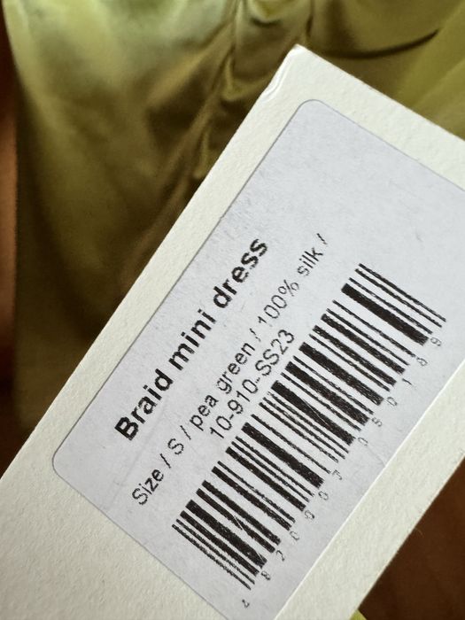 Сукня нова bevza braid mini dress pea green міні зелена
