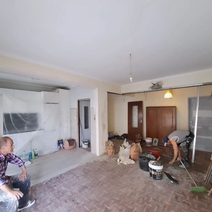 Remodelações interior e exterior, pequenos reparos e manutenção