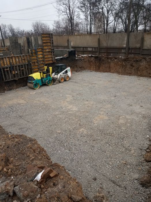 Асфальт трамбовка трамбовщик каток экскаватор виброкаток  мини бобкат