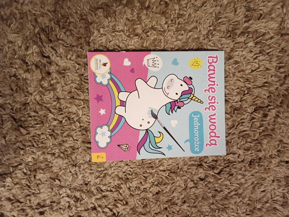 Wodna kolorowanka JEDNOROŻCE