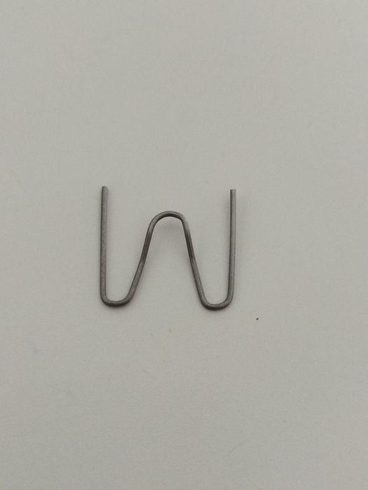 Grampos para máquina de soldar plástico