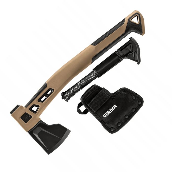 Siekiera survivalowa Gerber Bushcraft Hatchet coyote topór myśliwski