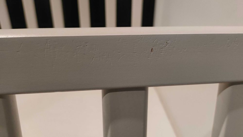 Łóżeczko i materac sundvik ikea