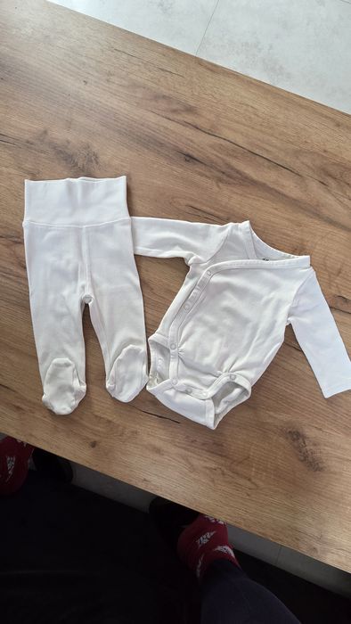 56 komplet body + półśpiochy komplecik zestaw