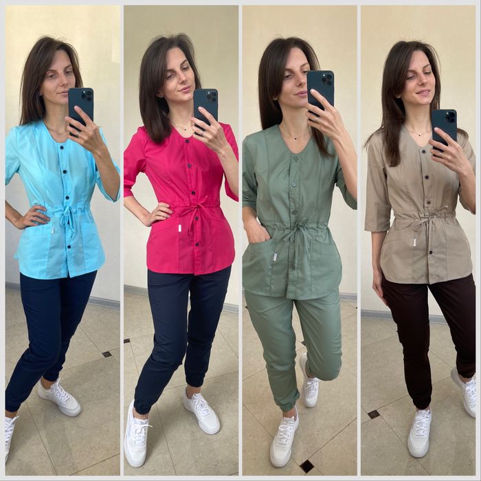 Медичний костюм, модична форма , медицинский костюм