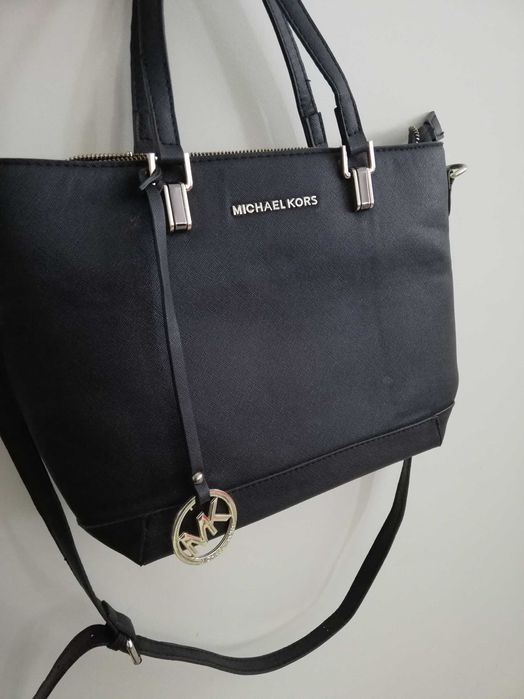 torebka michael kors czarna skórzana