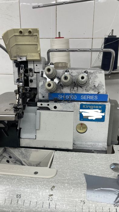 Kingtex sh6000, Máquina pronta a trabalhar