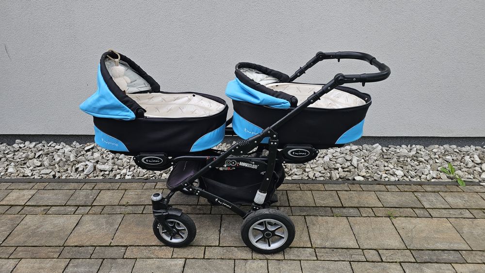 Wózek bliźniaczy rok po roku twinni babyactive