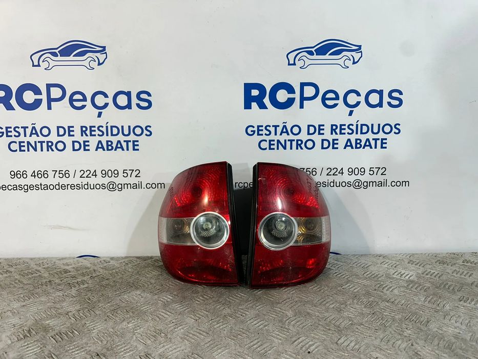 Conjunto Farolins Tras Traseiro Esquerdo Direito Original Volkswagen